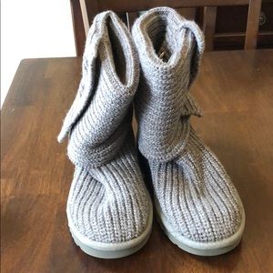 UGG Cardy Gray Boots size 8 style 5819